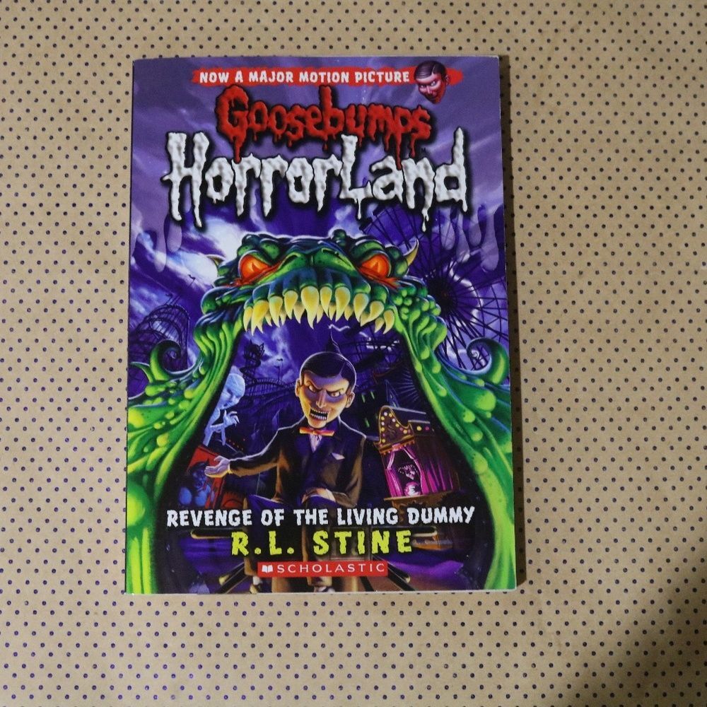 Goosebumps Horrorland Revenge of the Living Dummy Book